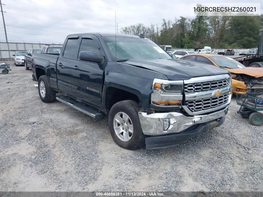 2017 Chevrolet Silverado 1500 1Lt VIN: 1GCRCREC5HZ260021 Lot: 40856381