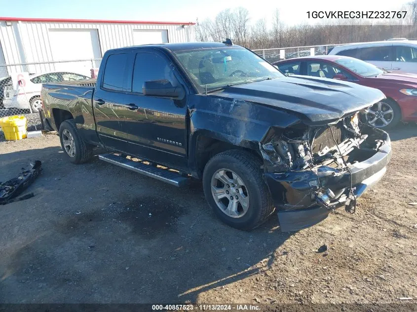 2017 Chevrolet Silverado 1500 2Lt VIN: 1GCVKREC3HZ232767 Lot: 40857523