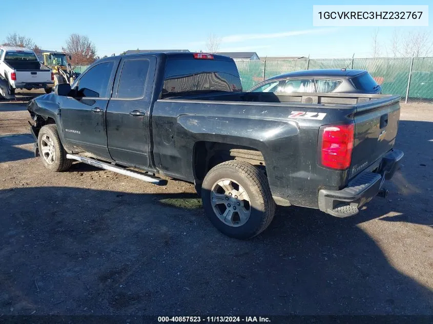 2017 Chevrolet Silverado 1500 2Lt VIN: 1GCVKREC3HZ232767 Lot: 40857523