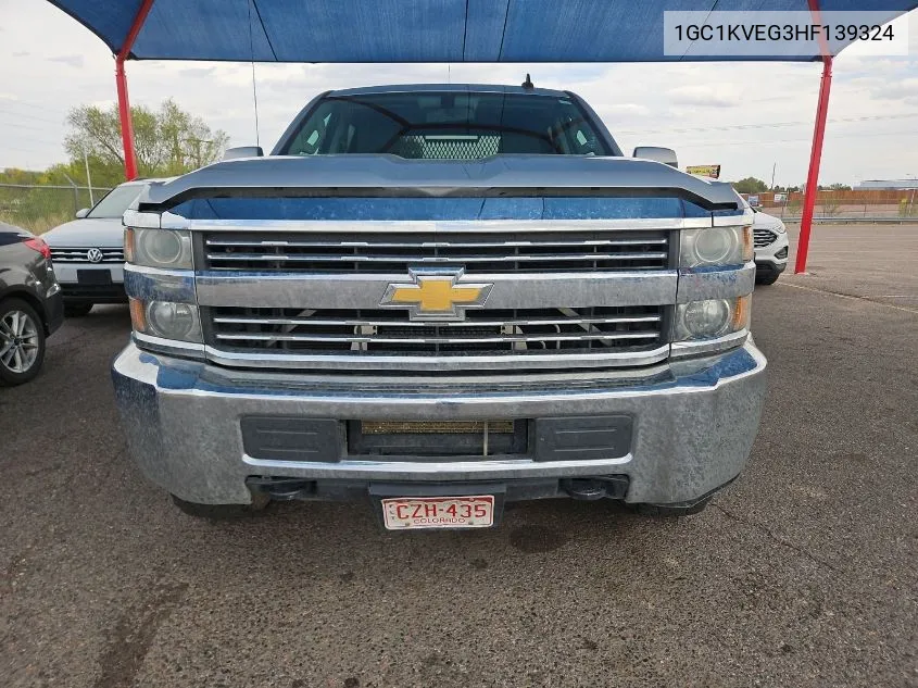 2017 Chevrolet Silverado 2500Hd Lt VIN: 1GC1KVEG3HF139324 Lot: 40867186