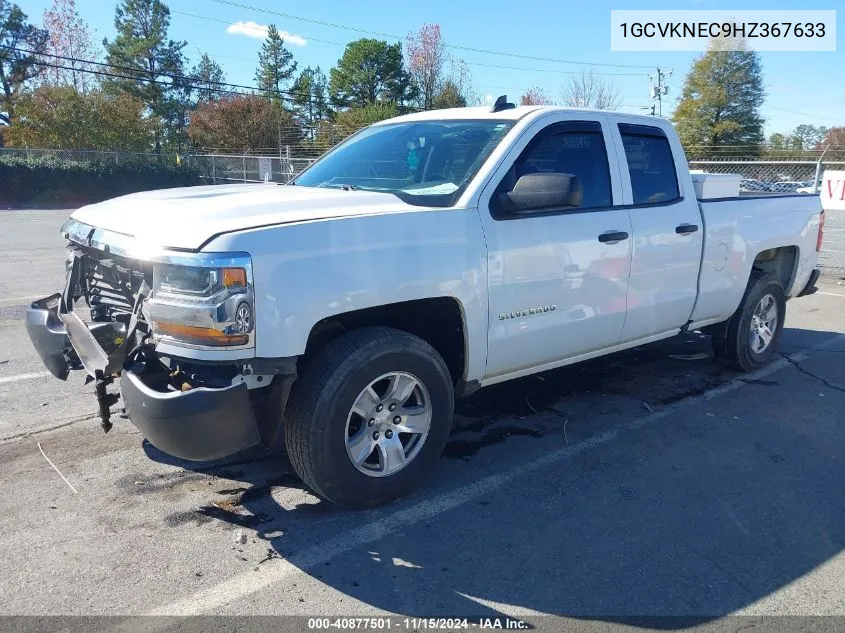 2017 Chevrolet Silverado 1500 Wt VIN: 1GCVKNEC9HZ367633 Lot: 40877501