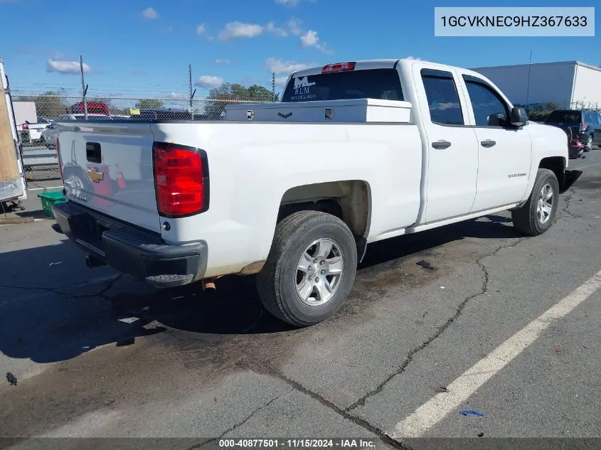 2017 Chevrolet Silverado 1500 Wt VIN: 1GCVKNEC9HZ367633 Lot: 40877501