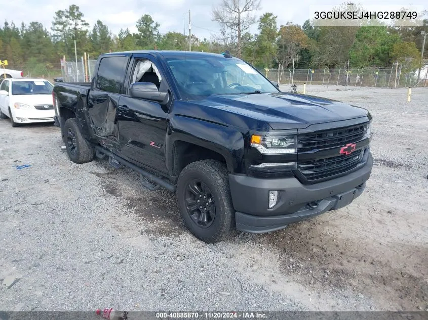 2017 Chevrolet Silverado 1500 2Lz VIN: 3GCUKSEJ4HG288749 Lot: 40885870