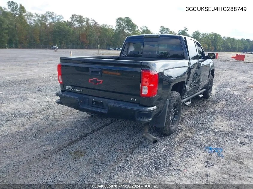 2017 Chevrolet Silverado 1500 2Lz VIN: 3GCUKSEJ4HG288749 Lot: 40885870