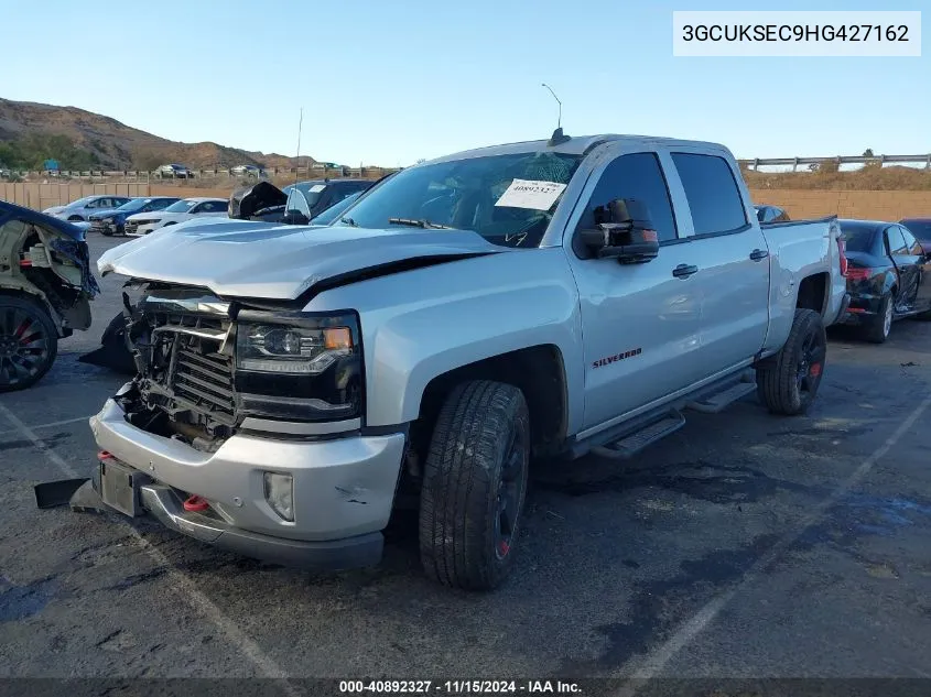 2017 Chevrolet Silverado 1500 2Lz VIN: 3GCUKSEC9HG427162 Lot: 40892327