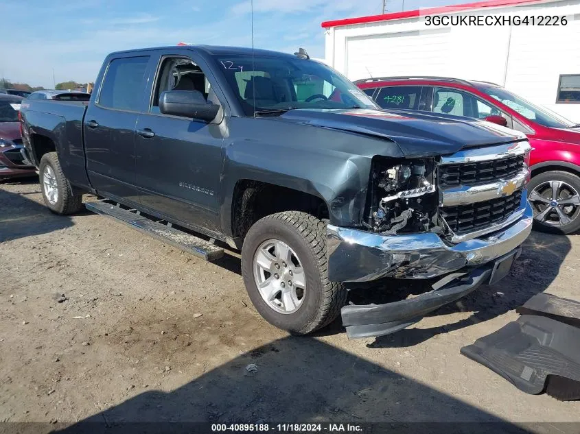 2017 Chevrolet Silverado 1500 1Lt VIN: 3GCUKRECXHG412226 Lot: 40895188