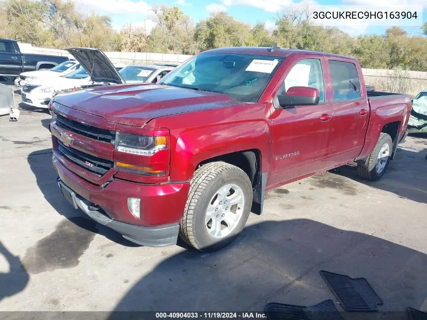 3GCUKREC9HG163904 2017 Chevrolet Silverado 1500 2Lt