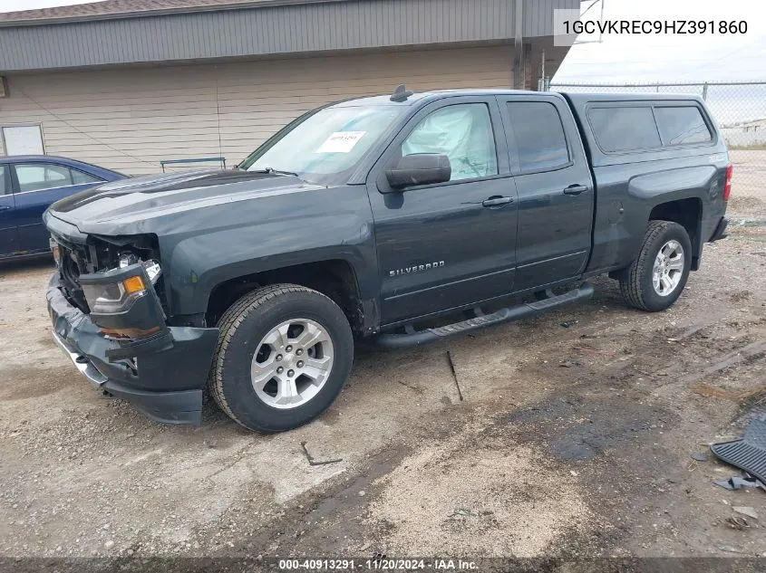 2017 Chevrolet Silverado 1500 2Lt VIN: 1GCVKREC9HZ391860 Lot: 40913291