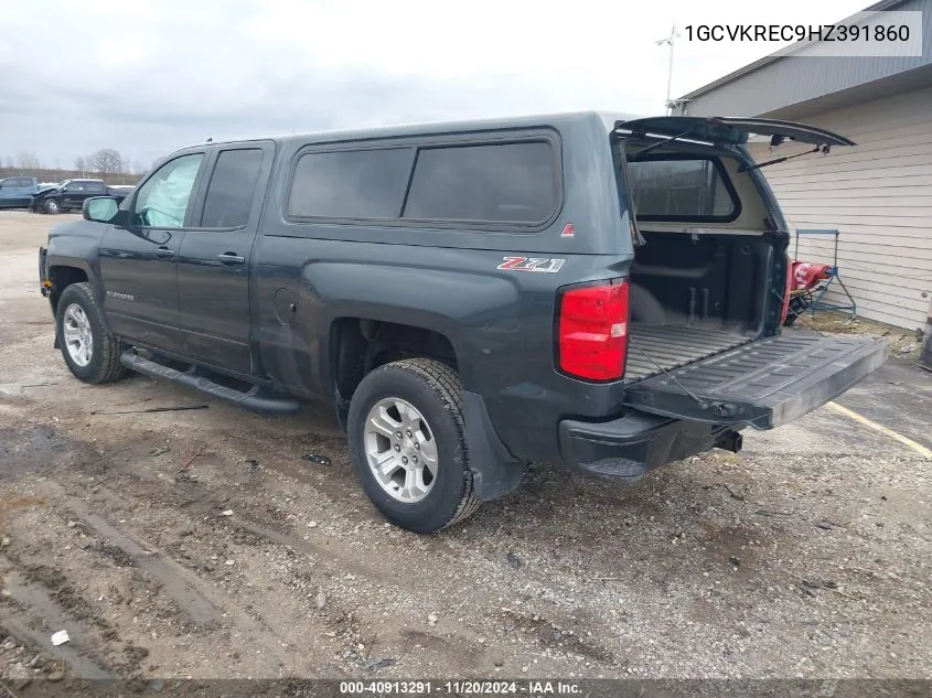 2017 Chevrolet Silverado 1500 2Lt VIN: 1GCVKREC9HZ391860 Lot: 40913291