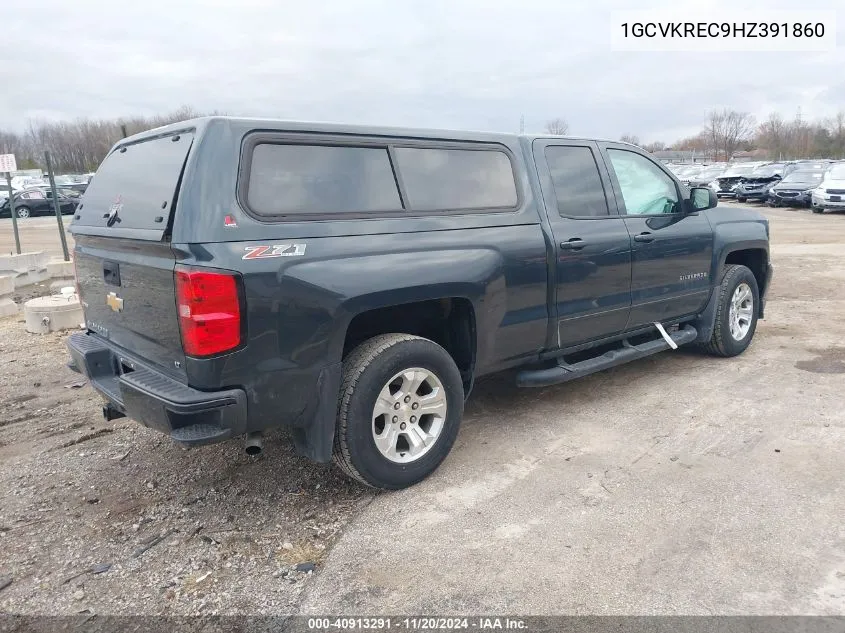 2017 Chevrolet Silverado 1500 2Lt VIN: 1GCVKREC9HZ391860 Lot: 40913291