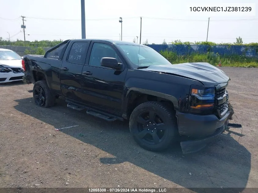 2018 Chevrolet Silverado 1500 VIN: 1GCVKNEC1JZ381239 Lot: 12055308