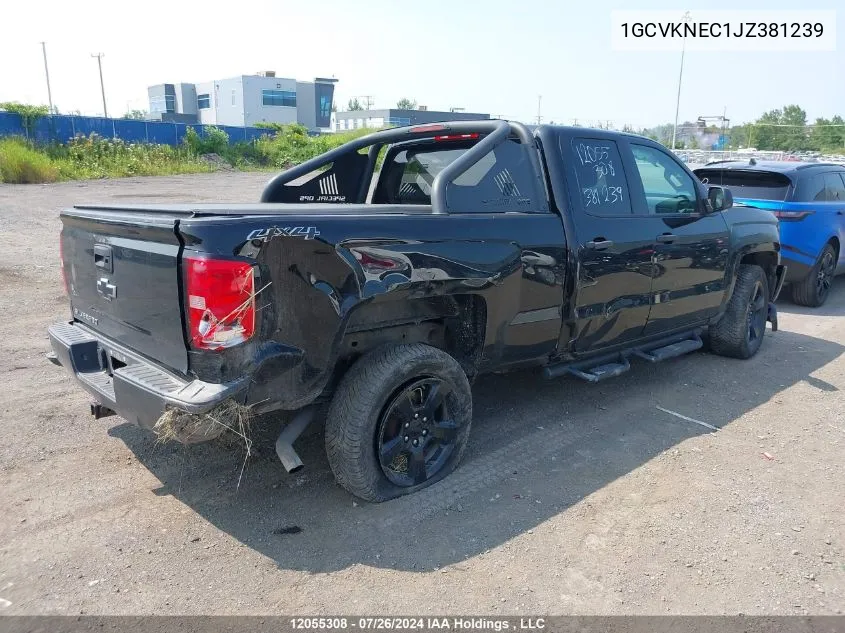 2018 Chevrolet Silverado 1500 VIN: 1GCVKNEC1JZ381239 Lot: 12055308