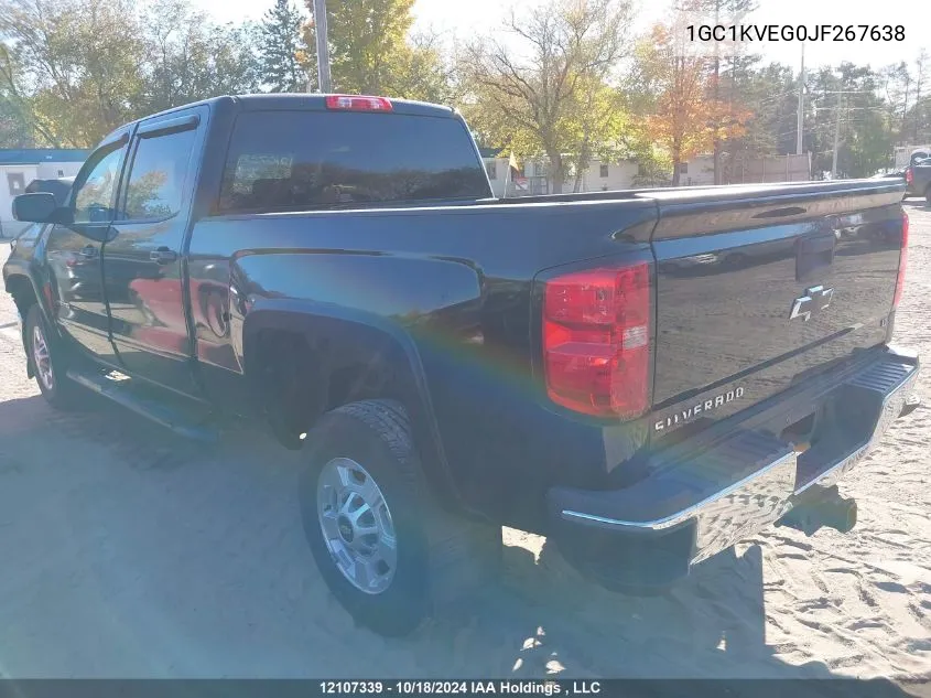 2018 Chevrolet Silverado 2500Hd VIN: 1GC1KVEG0JF267638 Lot: 12107339