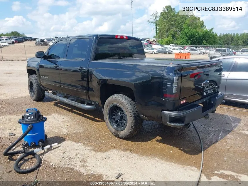 3GCPCREC8JG389514 2018 Chevrolet Silverado 1500 1Lt