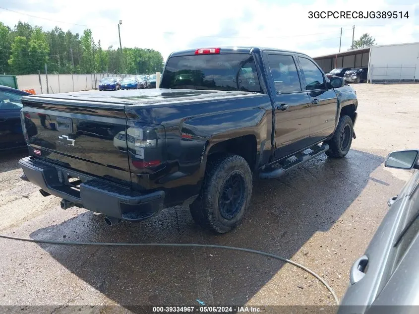 3GCPCREC8JG389514 2018 Chevrolet Silverado 1500 1Lt