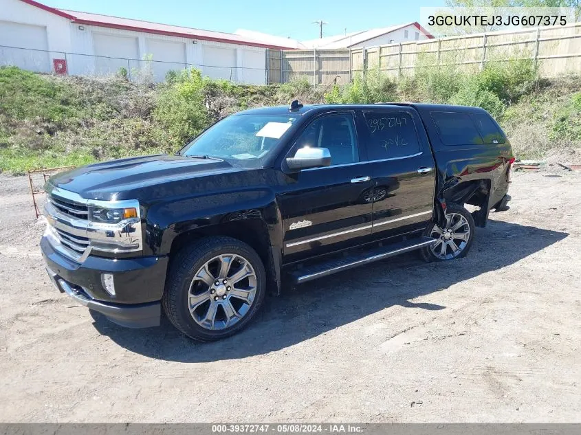 3GCUKTEJ3JG607375 2018 Chevrolet Silverado 1500 High Country