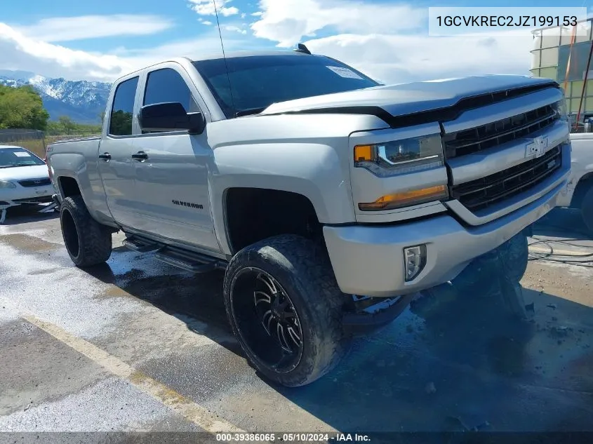 2018 Chevrolet Silverado 1500 2Lt VIN: 1GCVKREC2JZ199153 Lot: 39386065