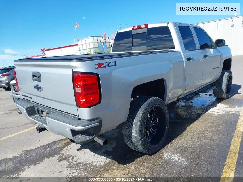 1GCVKREC2JZ199153 2018 Chevrolet Silverado 1500 2Lt