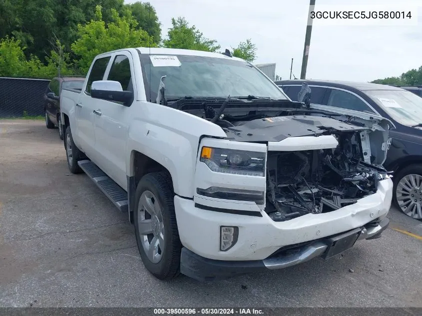 2018 Chevrolet Silverado 1500 2Lz VIN: 3GCUKSEC5JG580014 Lot: 39500596