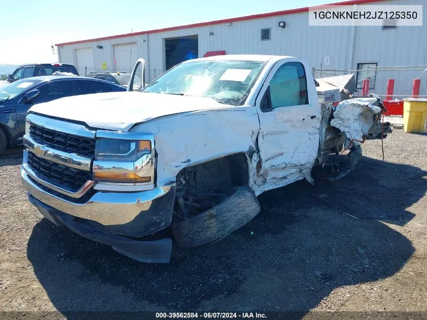 2018 Chevrolet Silverado 1500 Wt VIN: 1GCNKNEH2JZ125350 Lot: 39562584