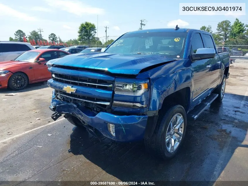 3GCUKSEC9JG401974 2018 Chevrolet Silverado 1500 2Lz