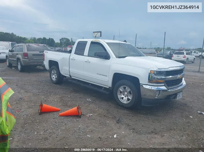 1GCVKREH1JZ364914 2018 Chevrolet Silverado 1500 1Lt