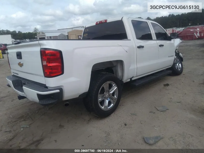 3GCPCPEC9JG615130 2018 Chevrolet Silverado 1500 Custom