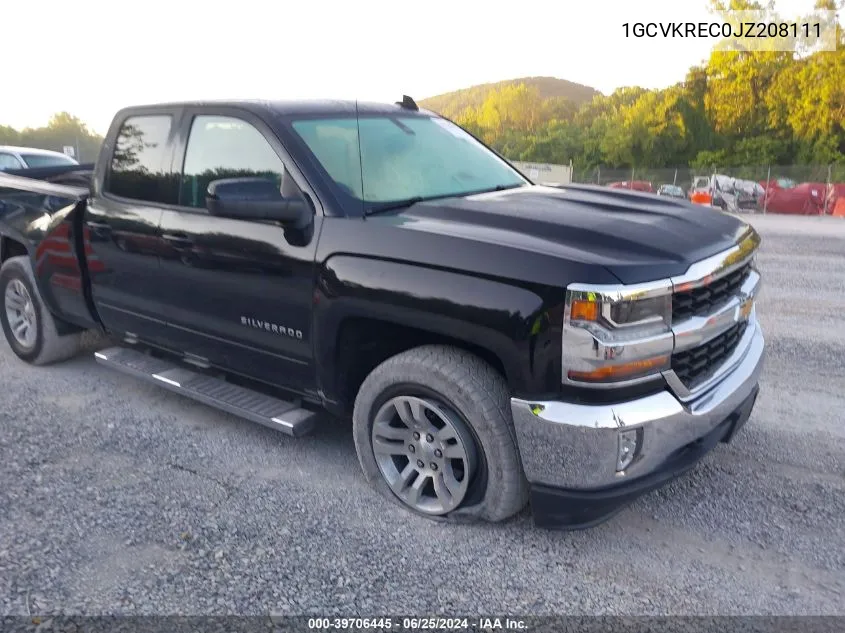 1GCVKREC0JZ208111 2018 Chevrolet Silverado 1500 1Lt