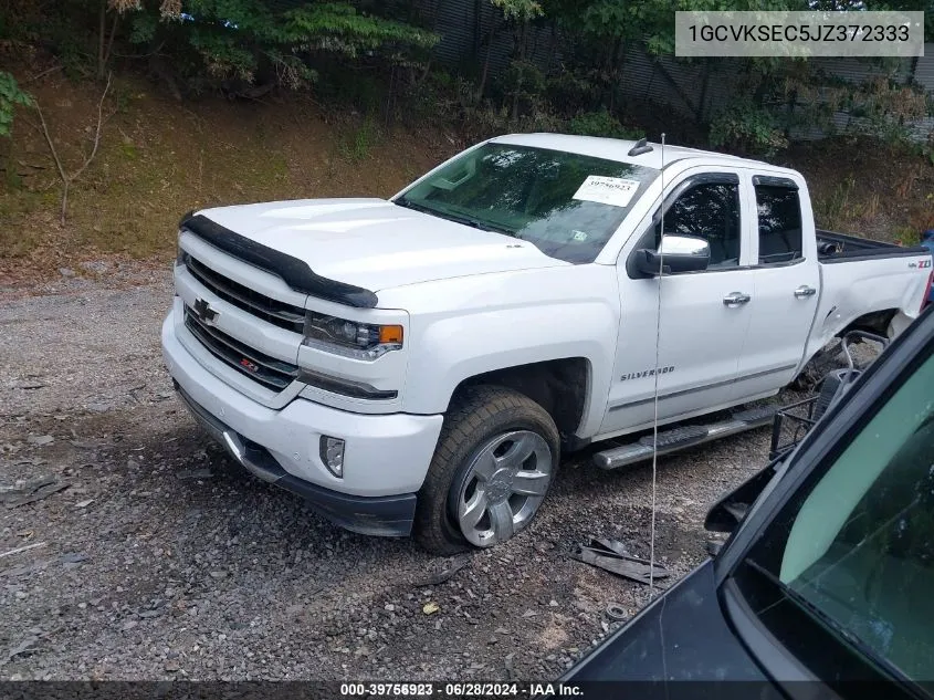 2018 Chevrolet Silverado 1500 2Lz VIN: 1GCVKSEC5JZ372333 Lot: 39756923