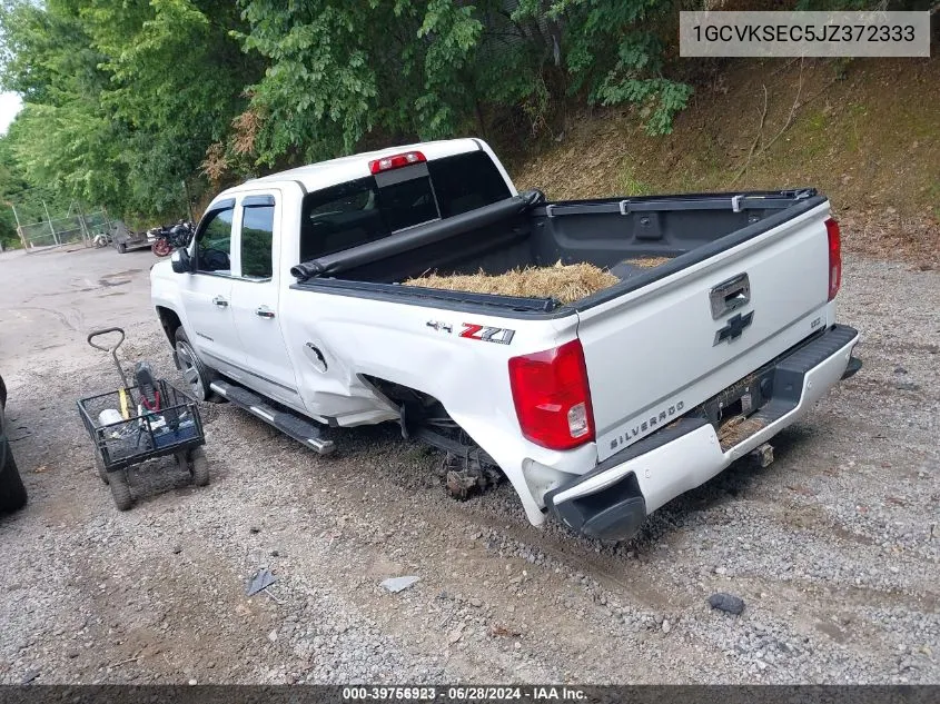 2018 Chevrolet Silverado 1500 2Lz VIN: 1GCVKSEC5JZ372333 Lot: 39756923