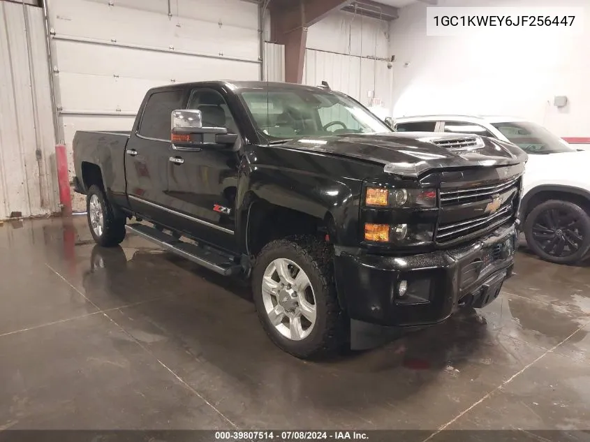 1GC1KWEY6JF256447 2018 Chevrolet Silverado 2500Hd Ltz