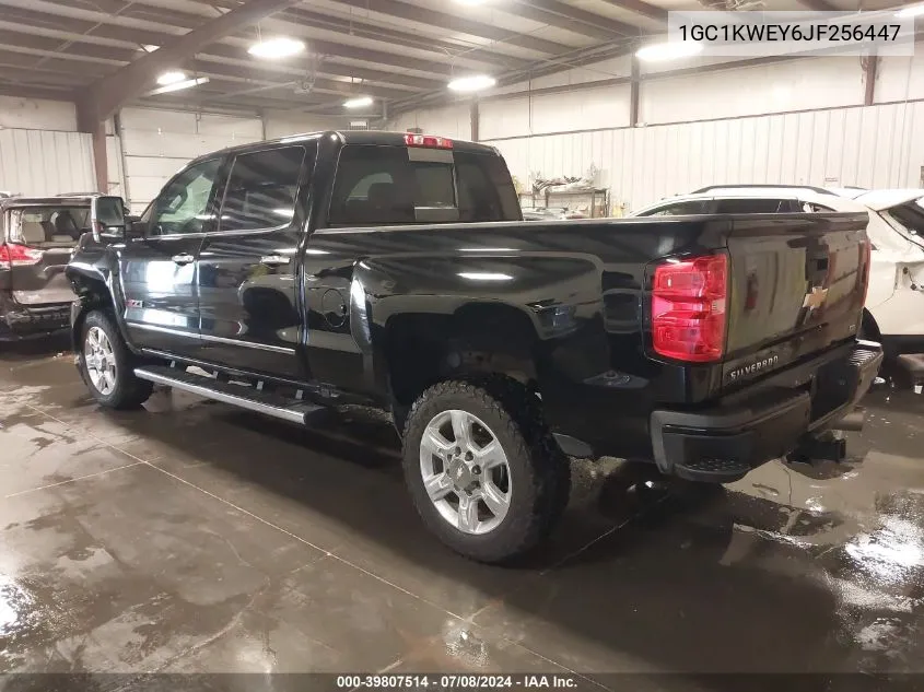 2018 Chevrolet Silverado 2500Hd Ltz VIN: 1GC1KWEY6JF256447 Lot: 39807514