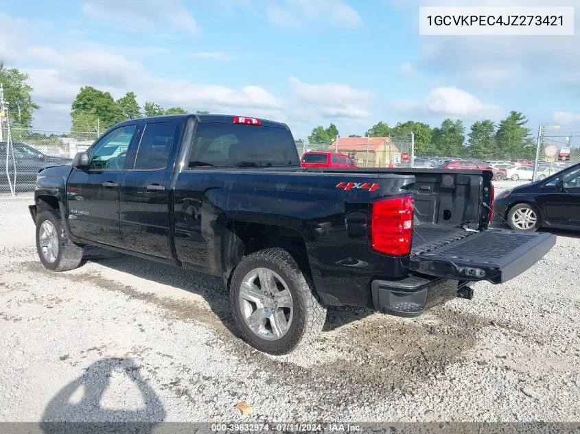 1GCVKPEC4JZ273421 2018 Chevrolet Silverado 1500 Custom