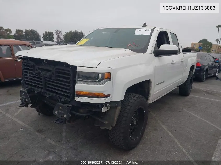 2018 Chevrolet Silverado 1500 2Lt VIN: 1GCVKREH1JZ133883 Lot: 39863287