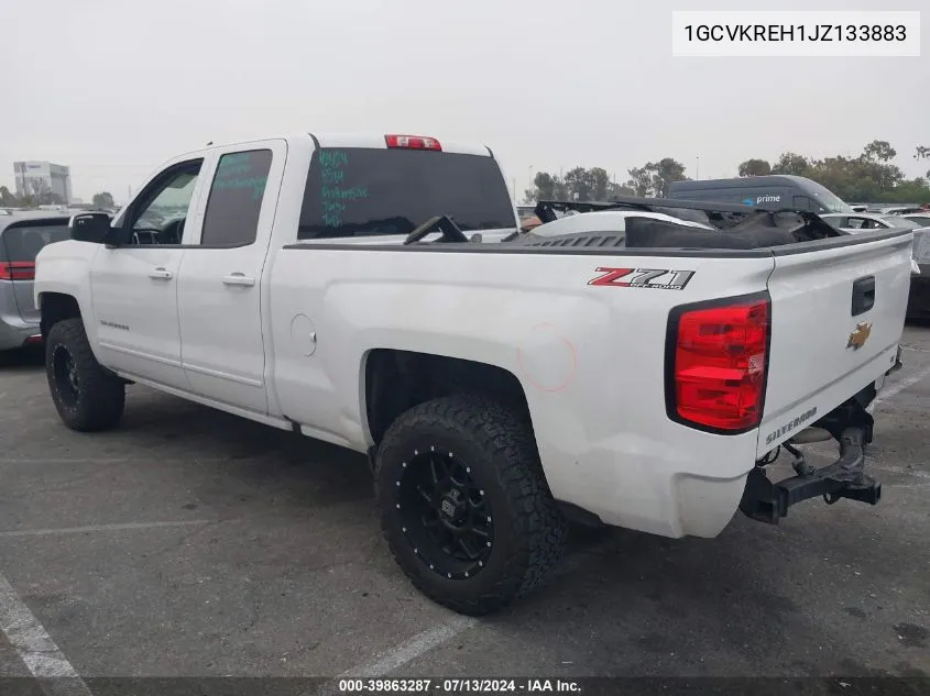 1GCVKREH1JZ133883 2018 Chevrolet Silverado 1500 2Lt