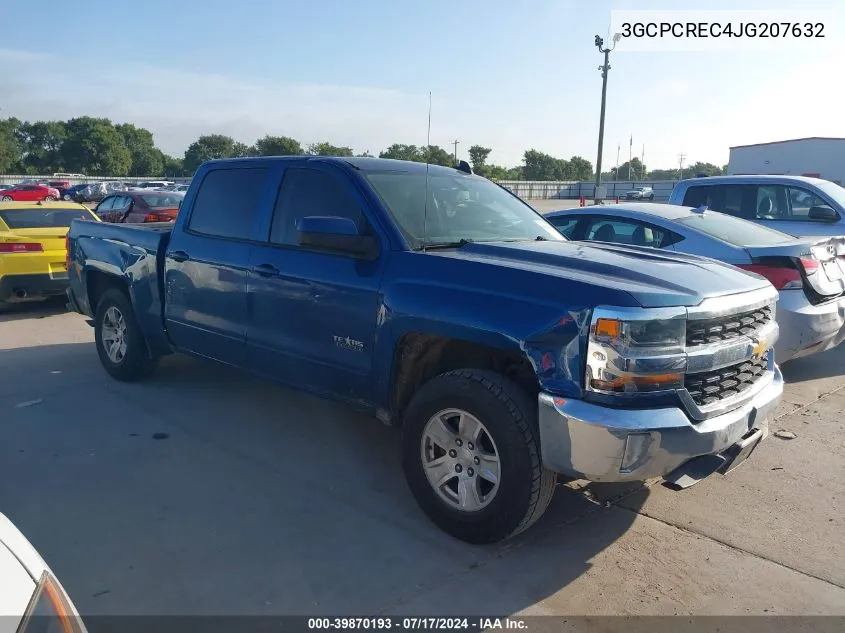 2018 Chevrolet Silverado 1500 C1500 Lt VIN: 3GCPCREC4JG207632 Lot: 40683464