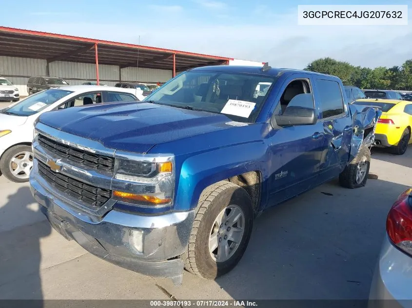 2018 Chevrolet Silverado 1500 C1500 Lt VIN: 3GCPCREC4JG207632 Lot: 40683464