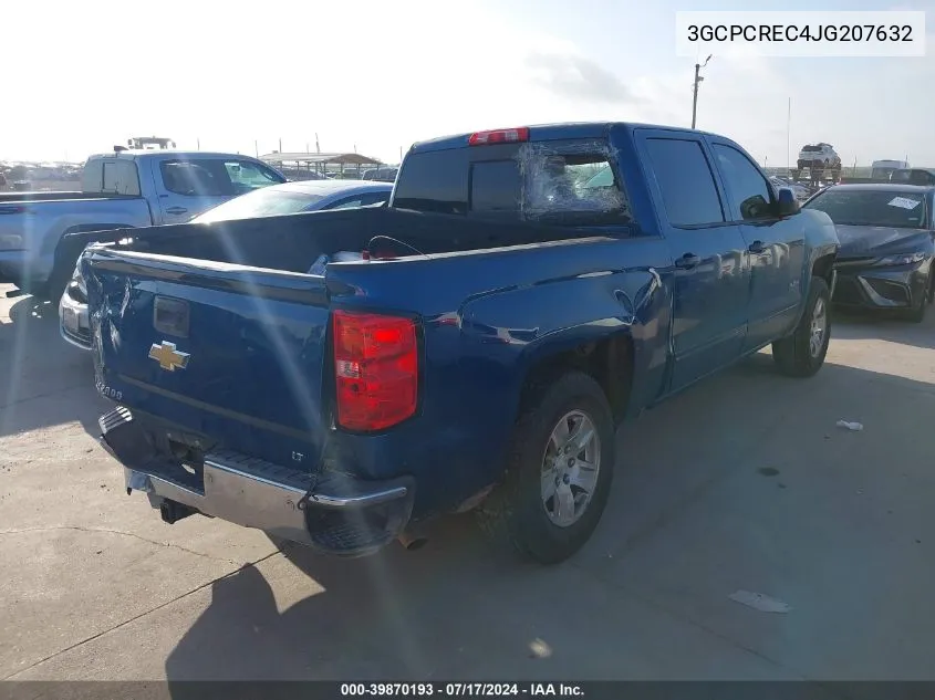 3GCPCREC4JG207632 2018 Chevrolet Silverado 1500 C1500 Lt