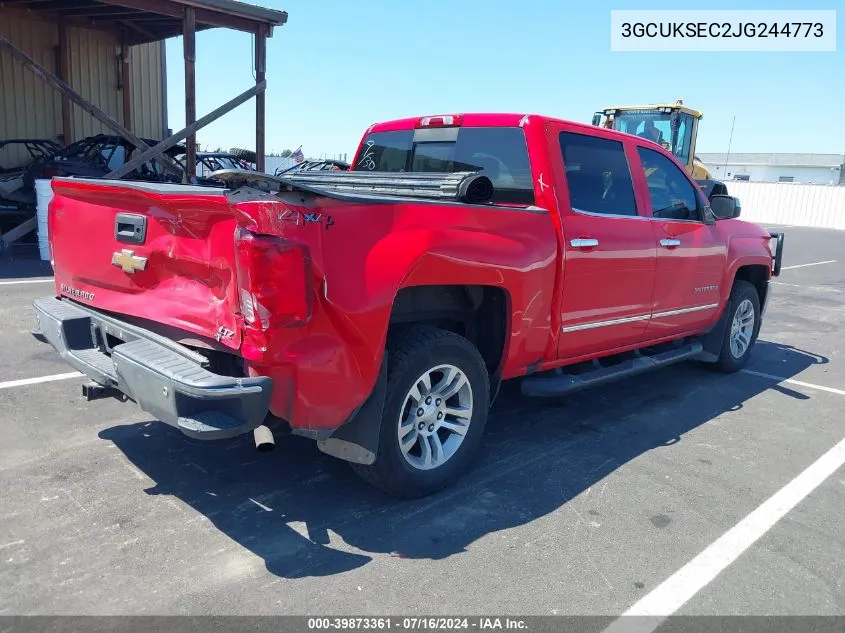 2018 Chevrolet Silverado 1500 1Lz VIN: 3GCUKSEC2JG244773 Lot: 39873361