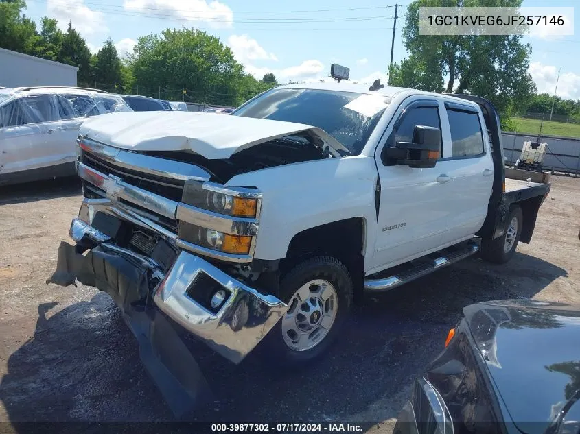 1GC1KVEG6JF257146 2018 Chevrolet Silverado 2500Hd Lt