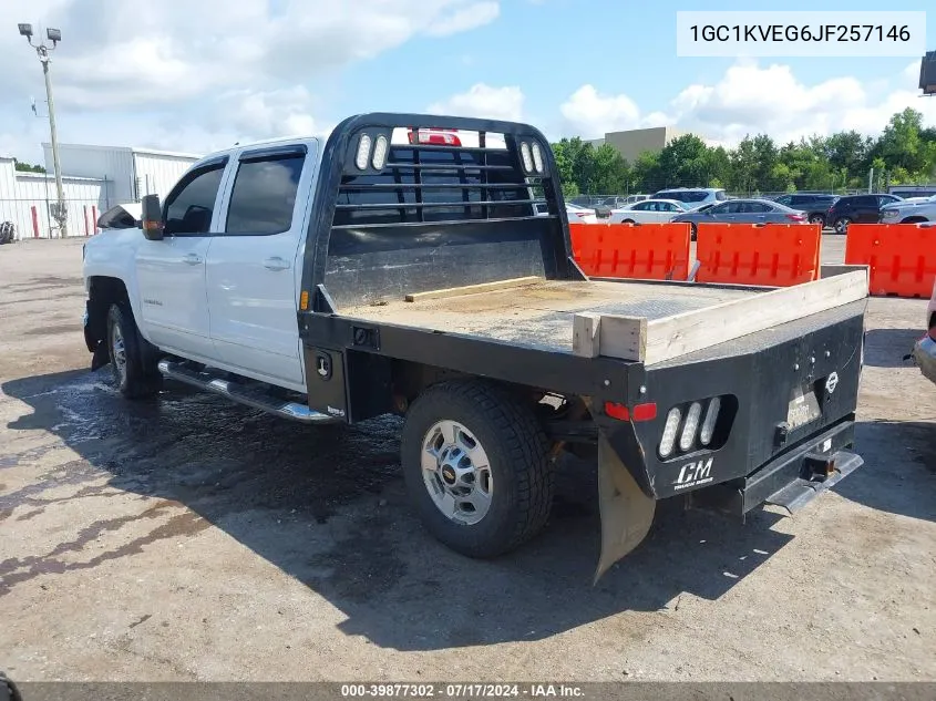 1GC1KVEG6JF257146 2018 Chevrolet Silverado 2500Hd Lt