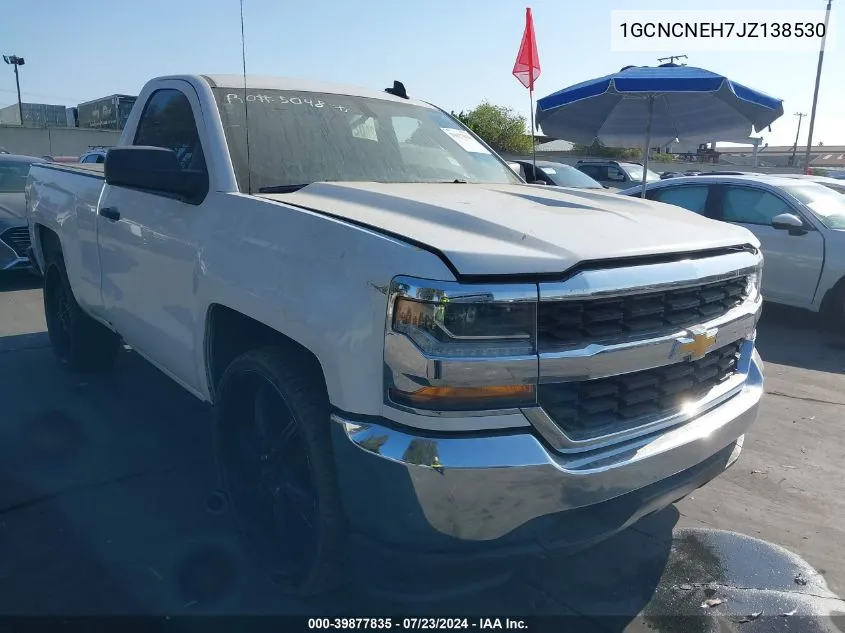 1GCNCNEH7JZ138530 2018 Chevrolet Silverado 1500 Wt