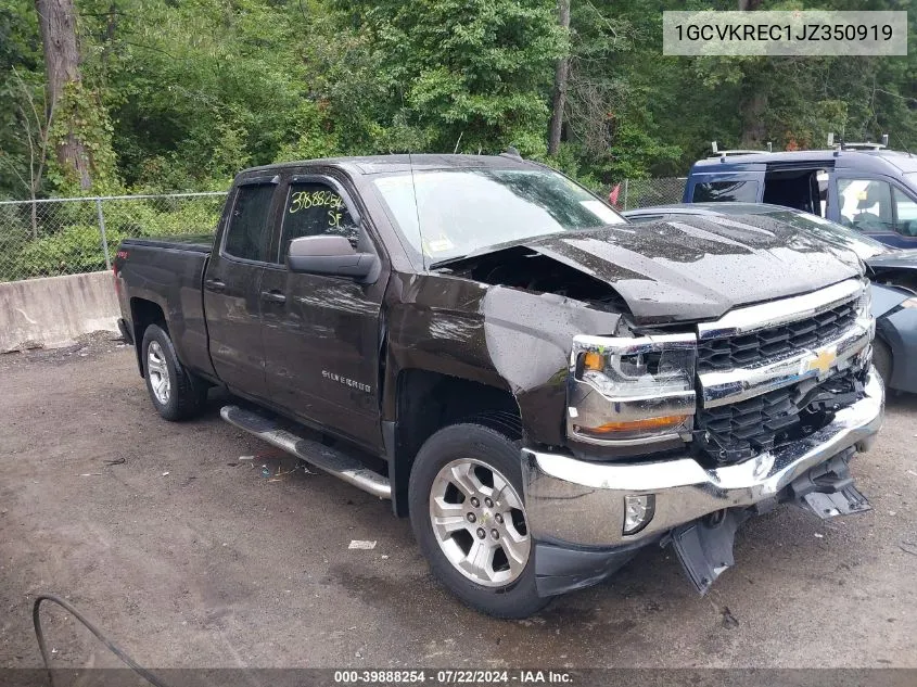 1GCVKREC1JZ350919 2018 Chevrolet Silverado 1500 1Lt