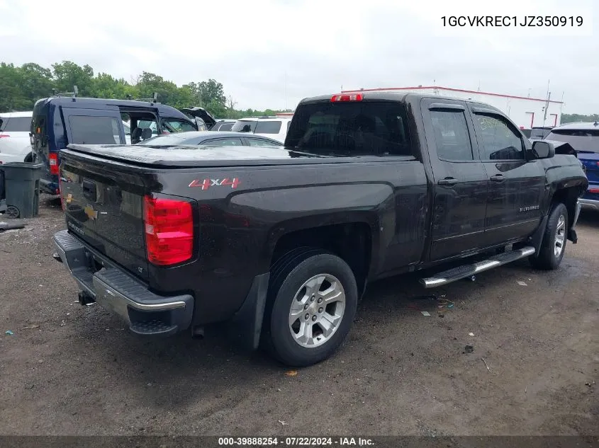 1GCVKREC1JZ350919 2018 Chevrolet Silverado 1500 1Lt