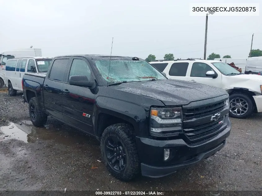 2018 Chevrolet Silverado 1500 2Lz VIN: 3GCUKSECXJG520875 Lot: 39922703