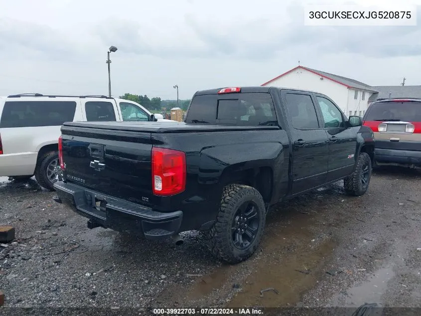 2018 Chevrolet Silverado 1500 2Lz VIN: 3GCUKSECXJG520875 Lot: 39922703