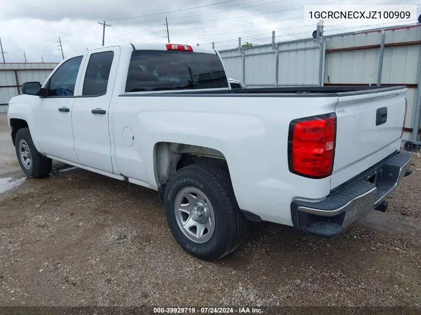 2018 Chevrolet Silverado 1500 Ls VIN: 1GCRCNECXJZ100909 Lot: 39929719