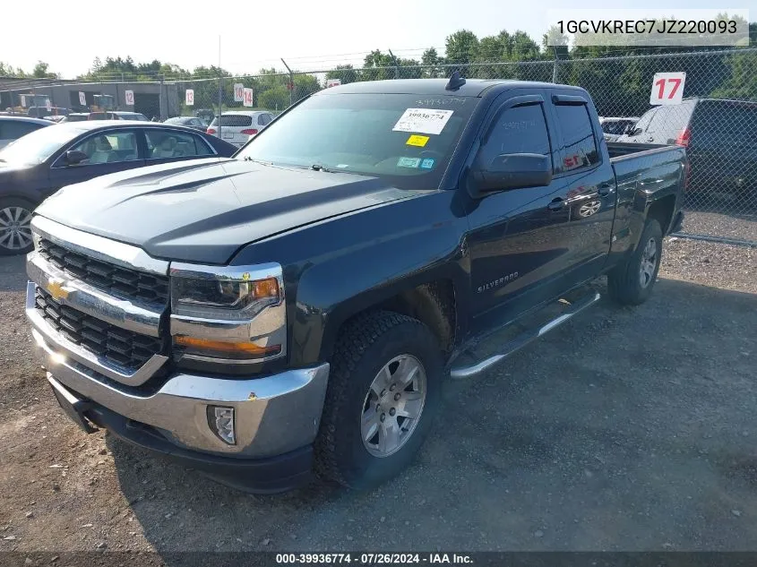 1GCVKREC7JZ220093 2018 Chevrolet Silverado 1500 1Lt