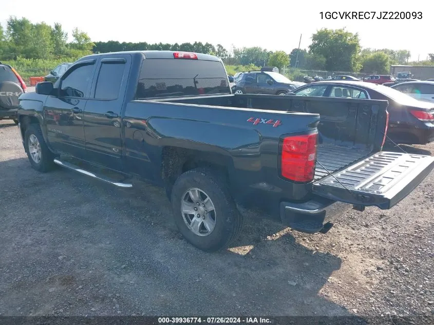 1GCVKREC7JZ220093 2018 Chevrolet Silverado 1500 1Lt