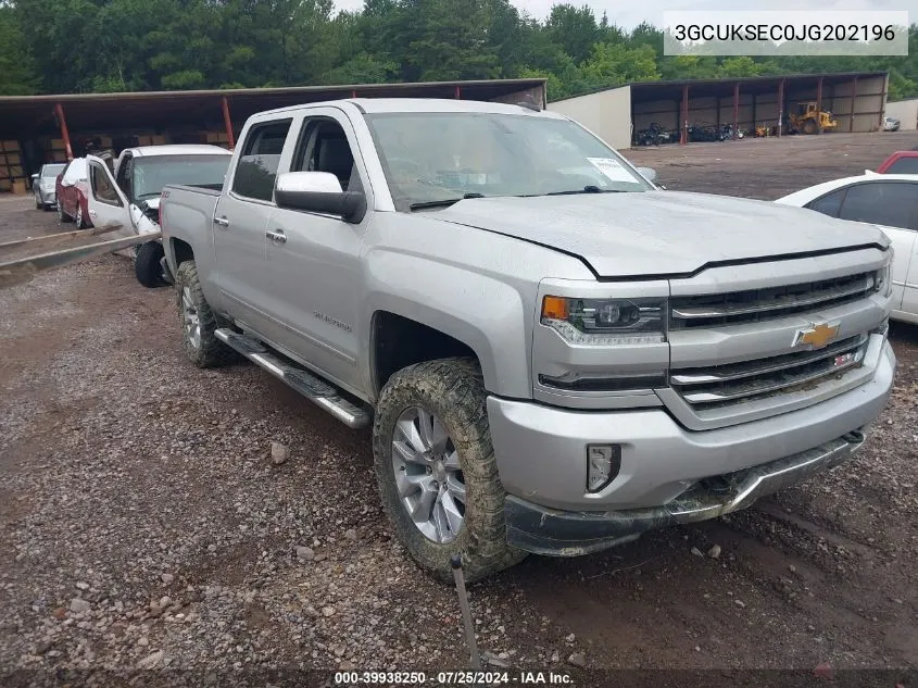 3GCUKSEC0JG202196 2018 Chevrolet Silverado 1500 2Lz